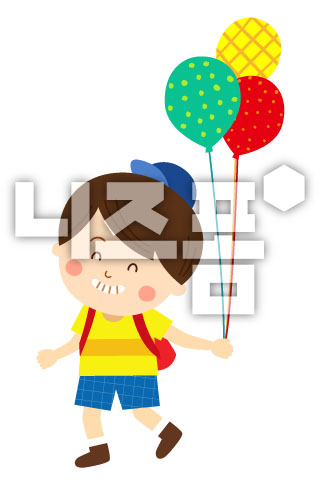 풍선을든남자아이 이미지 미리보기
