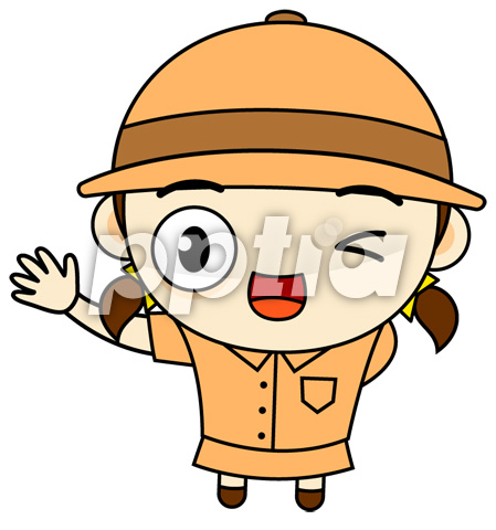 윙크하는여자아이 이미지 미리보기
