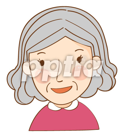 핑크색옷을입은할머니 이미지 미리보기