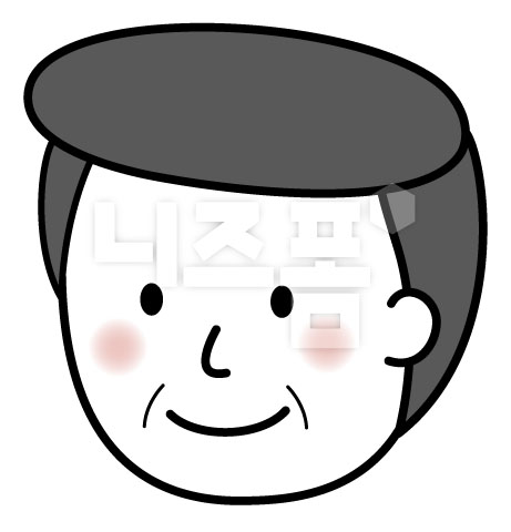 미소짓는아빠얼굴 이미지 미리보기