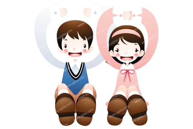 남자여자아이 이미지 미리보기