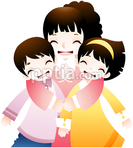 선생님과 아이들 이미지 미리보기