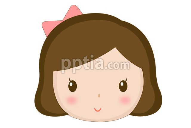 여자아이얼굴 이미지 미리보기