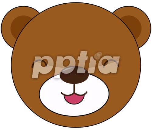 웃고있는 곰 이미지 미리보기