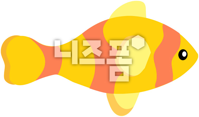 주황색줄무늬물고기 이미지 미리보기