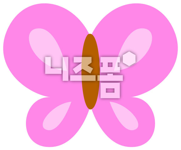 분홍색나비 이미지 미리보기