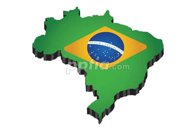 브라질 지도 이미지 미리보기