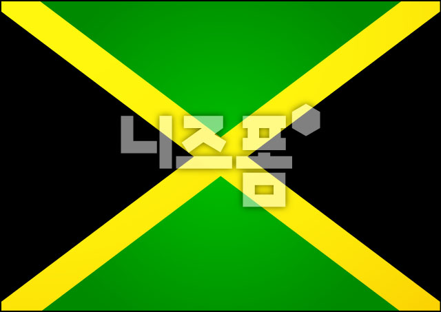 자메이카 국기 이미지 미리보기