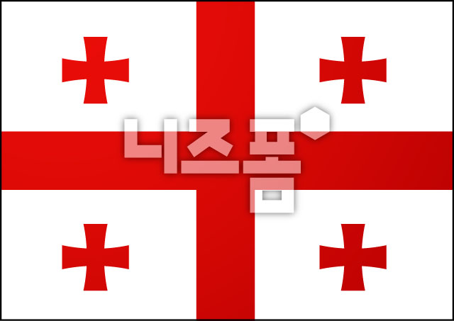 조지아 국기 이미지 미리보기