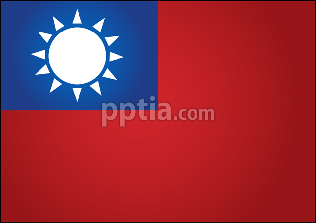 타이완 국기 이미지 미리보기