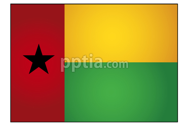 기니비사우 국기 이미지 미리보기