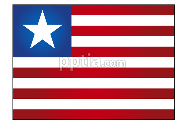 라이베리아 국기 이미지 미리보기