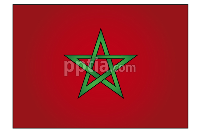 모로코 국기 이미지 미리보기