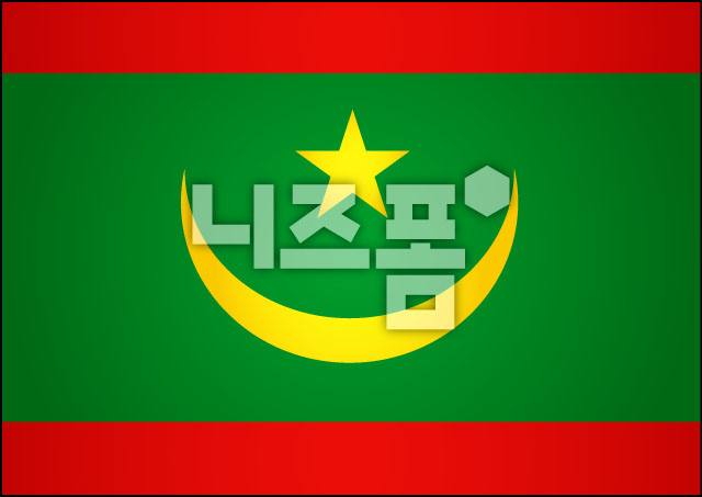 모리타니 국기 이미지 미리보기