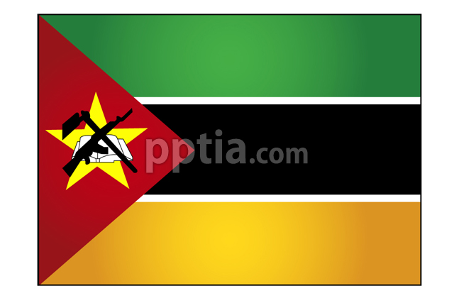 모잠비크 국기 이미지 미리보기