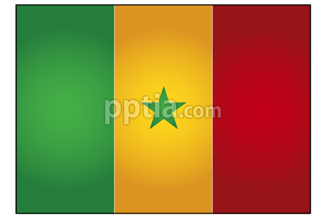 세네갈 국기 이미지 미리보기