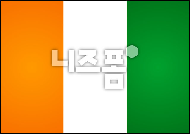 코트디부아르 국기 이미지 미리보기
