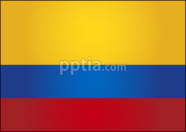 콜롬비아 국기 이미지 미리보기