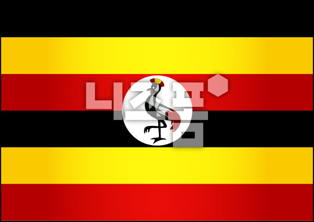 우간다 국기 이미지 미리보기