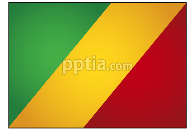 콩고 국기 이미지 미리보기