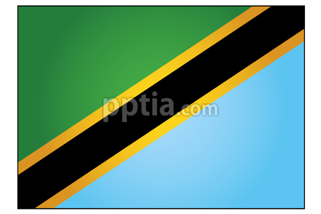 탄자니아 국기 이미지 미리보기