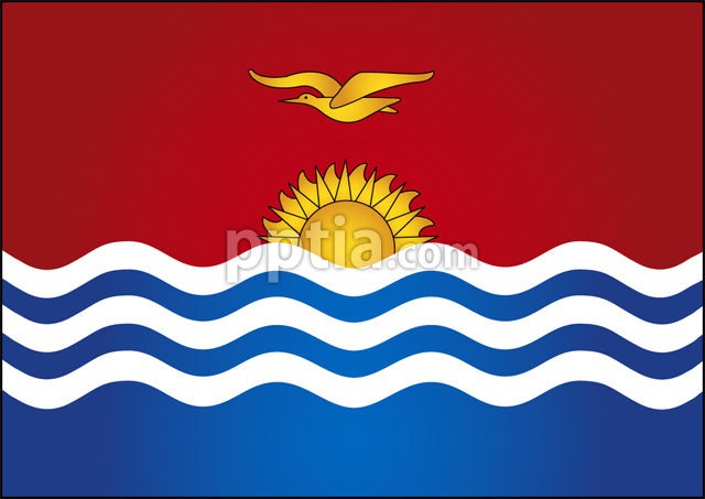 키리바시 국기 이미지 미리보기