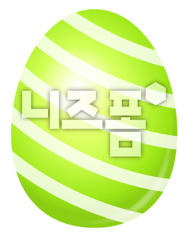부활절연두색줄무늬계란 이미지 미리보기