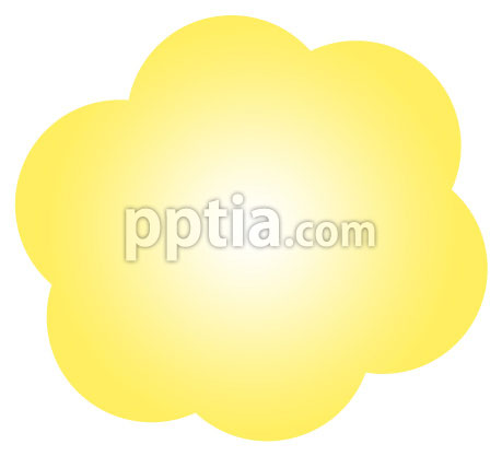 노란색꽃모양글상자 이미지 미리보기