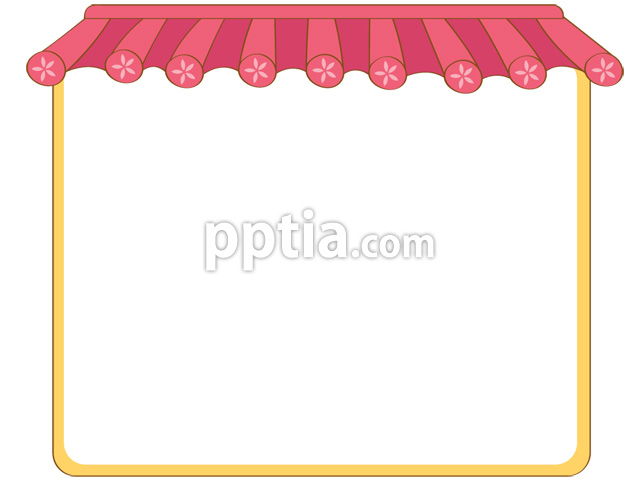 분홍색 기와지붕 글상자 이미지 미리보기
