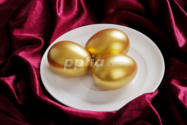 접시 위에 황금달걀 이미지 미리보기