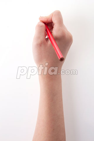 색연필 잡고 있는 손 이미지 미리보기