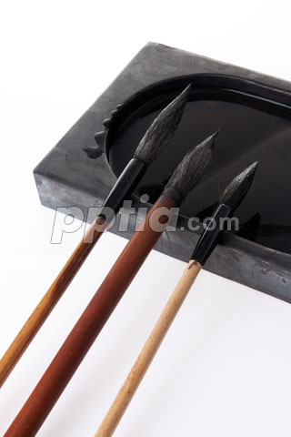 서예붓과 벼루 이미지 미리보기