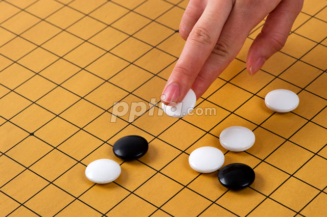 바둑 두는 모습 이미지 미리보기