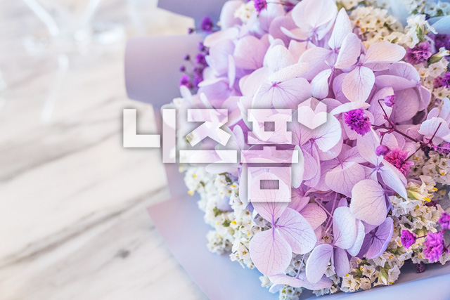수국꽃다발 이미지 미리보기