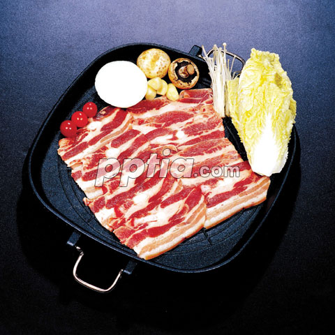 철판 위의 삼겹살 이미지 미리보기