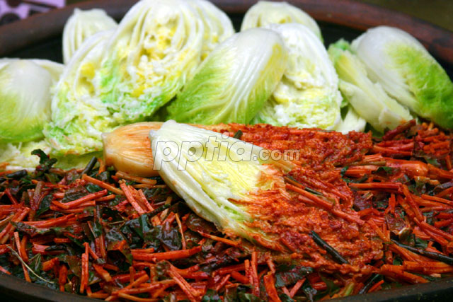 버무린 김치 이미지 미리보기