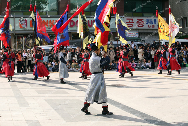 수문장 교대의식 모습 이미지 미리보기