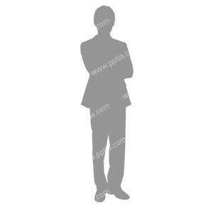 비즈니스맨 실루엣 이미지 미리보기