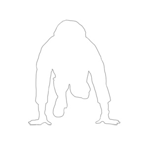 비즈니스맨 실루엣 이미지 미리보기
