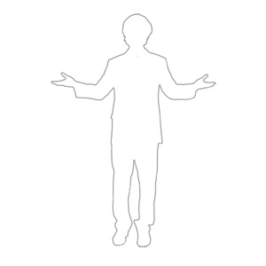 비즈니스맨 실루엣 이미지 미리보기