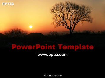일출 PPT 템플릿 미리보기