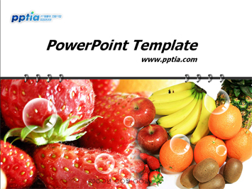 과일 PPT 템플릿 미리보기