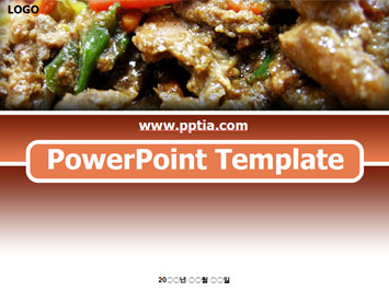 돼지갈비 A PPT 템플릿 미리보기
