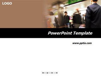 사람들 PPT 템플릿 미리보기