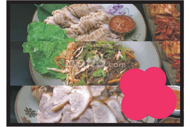 보쌈과 족발 이미지 미리보기