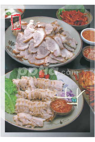 보쌈과 족발 이미지 미리보기