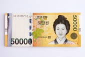 한국지폐 일러스트