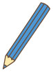 파란색색연필 템플릿