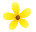 노란꽃 템플릿