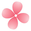 분홍색나비옆모습 클립아트/이미지